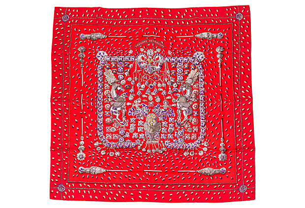 Hermès Tresors Retrouves Scarf