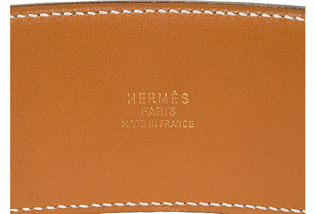 Hermès Collier de Chien Belt 70 Epsom Gold Leather with Gold Hardware