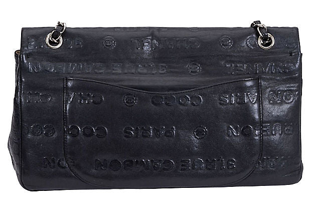 Chanel Maxi Double Flap Black Bag