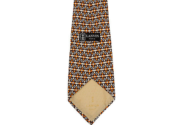 Lanvin 70's    Paisley Tie