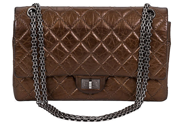 Chanel Bronze Double Flap Bag