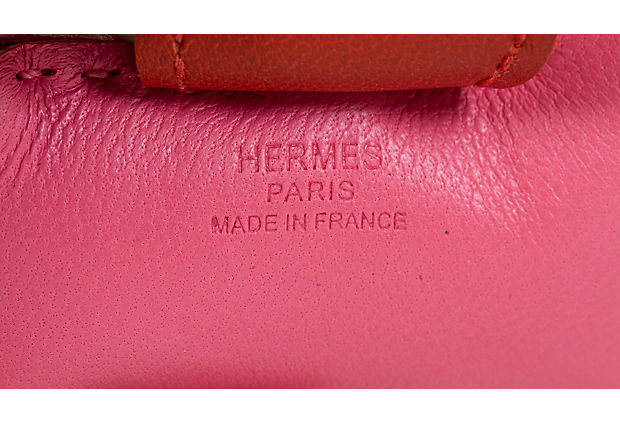 Hermès Rose Azalee PM Grigri Rodeo Charm - Vintage Lux