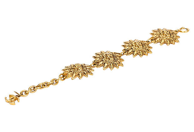 1980 Chanel Lion Bracelet