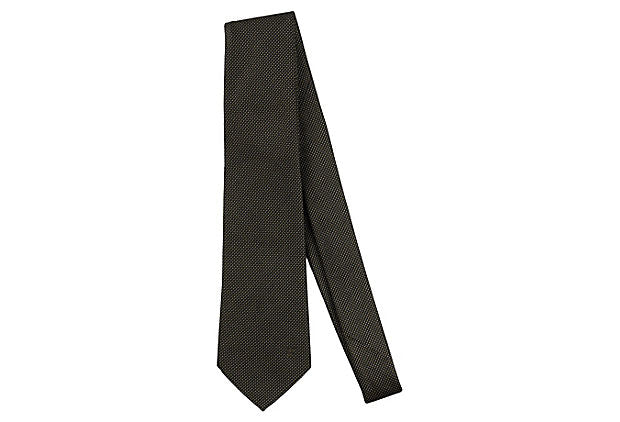 Silk tie Louis Vuitton Black in Silk - 18796000