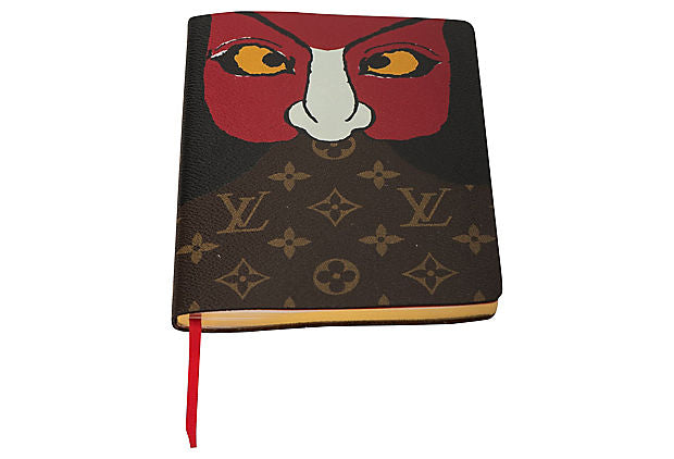 Louis Vuitton Kabuki Mask Notebook