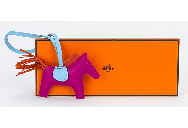 hermes rodeo charm size