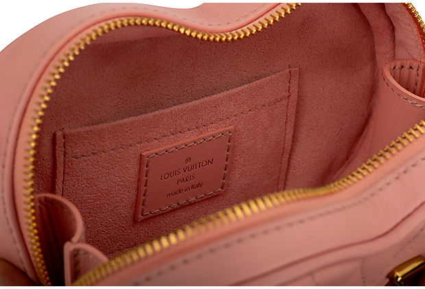Louis Vuitton Pink Heart Clutch