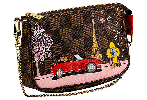 New in Box Louis Vuitton Christmas Paris Pouchette Limited Edition