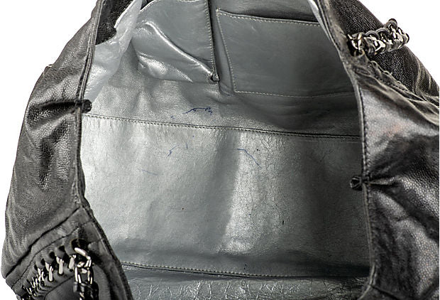 Chanel Cabas Black Leather ref.746713 - Joli Closet