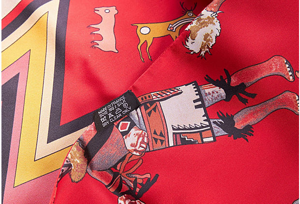 Hermes NIB Rare Maxi Twilly Kachinas