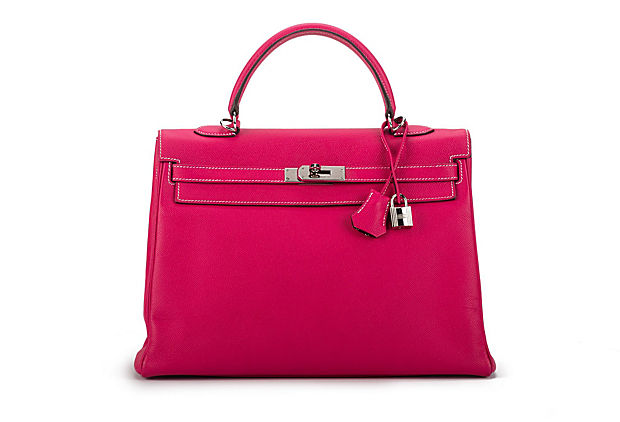 Hermes Kelly 35 Candy Rose Tyrien