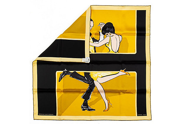 Hermes NIB Swinging St Germain Scarf