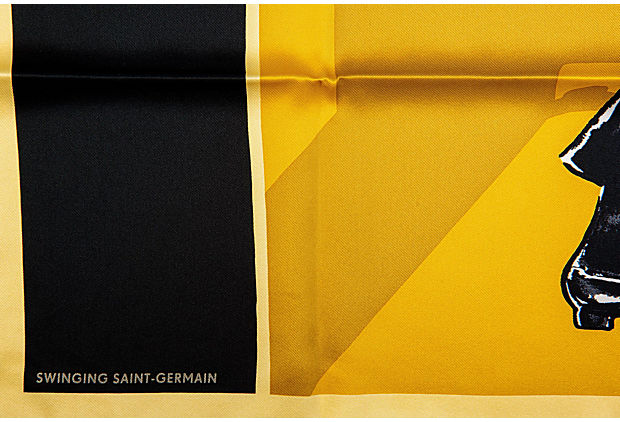 Hermes NIB Swinging St Germain Scarf