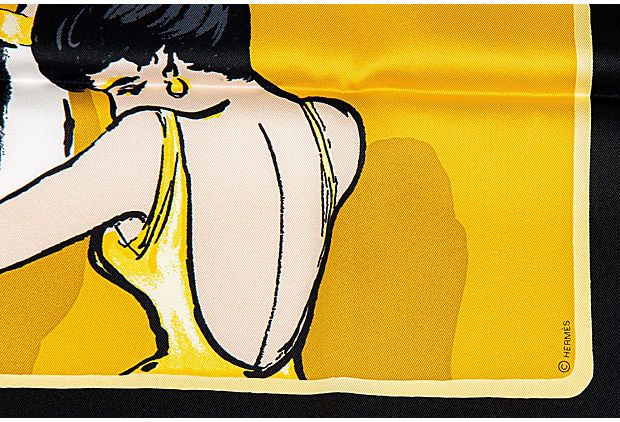 Hermes NIB Swinging St Germain Scarf